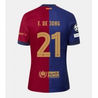 Barcelona Frenkie de Jong #21 Heimtrikot 2024-25 Kurzarm